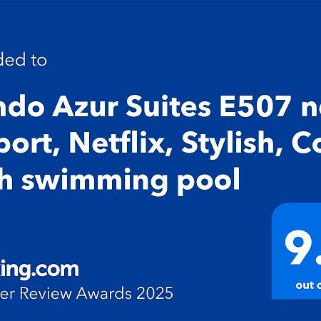 Condo Azur Suites E507 Near Airport, Netflix, Stylish, Cozy With Swimming Pool Мактан Екстериор снимка